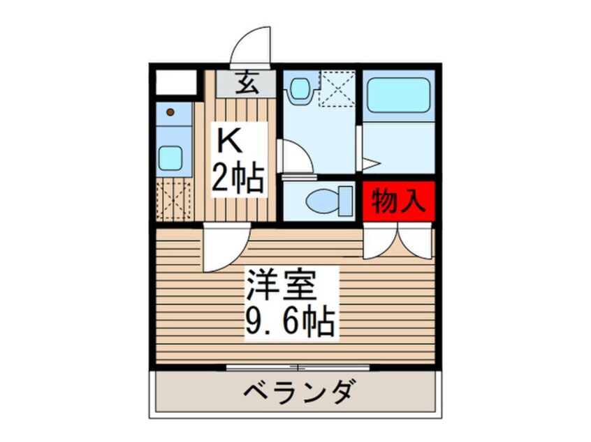 間取図 グロアール上尾