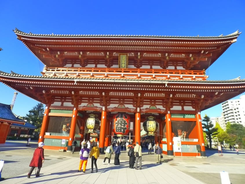 浅草寺(公園)まで874m ヴィークブライト蔵前