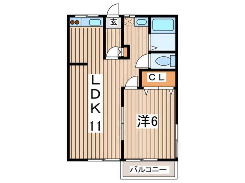 間取図 ア－ネストハイツ