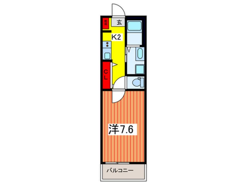 間取図 カプレットネロＮ