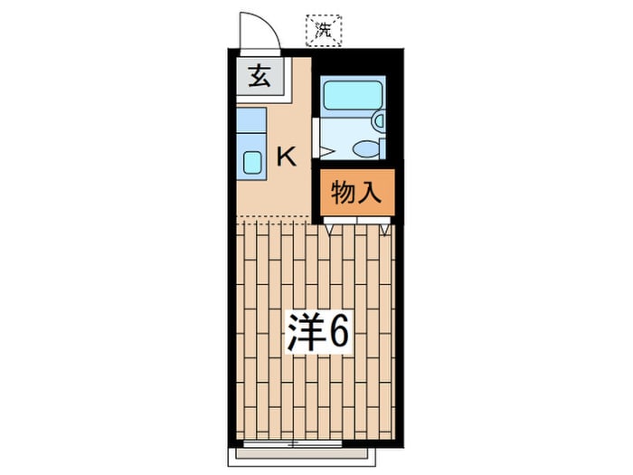 間取り図 エコーハイツＫ
