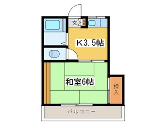 間取図 ハイム榎本