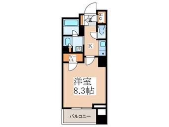 間取図 グランスイ－ト明石町(514)