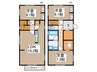 西八朔町戸建　C棟 3LDKの間取り