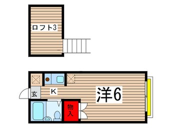 間取図 ニュ－キャッスル