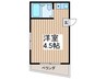 NKH並木 1Rの間取り