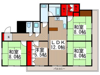 間取図 ロイヤルグレ－ス