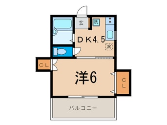 間取図 マーヴェス中目黒