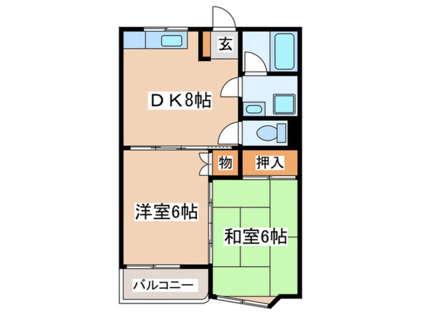 間取図 ストリーム橋本