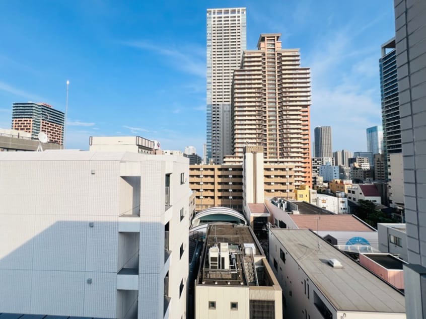 室内からの展望 ﾊｰﾓﾆｰﾚｼﾞﾃﾞﾝｽ月島#002