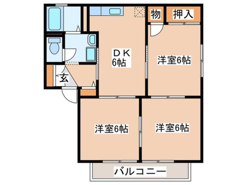 間取図 マ・メゾン