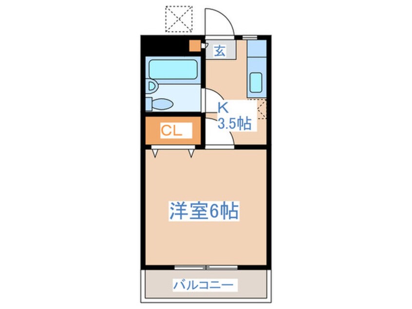 間取図 ナカゴメフラット