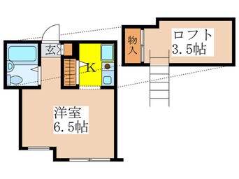 間取図 三宅ハイツ