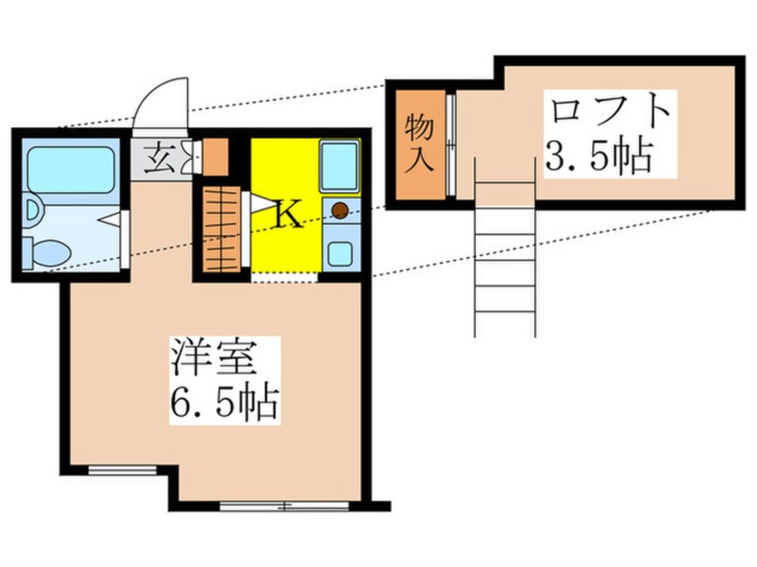 間取図 三宅ハイツ