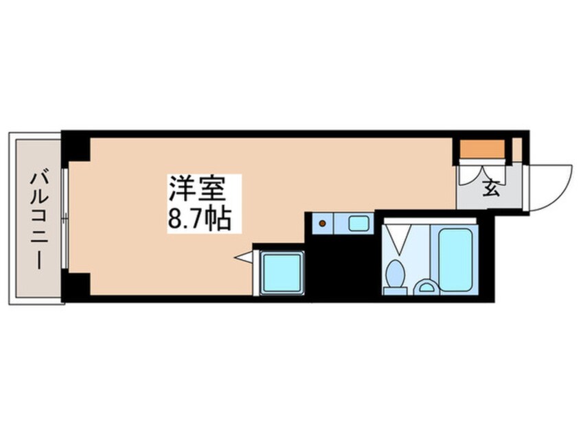 間取図 ﾗｲｵﾝｽﾞﾏﾝｼｮﾝ荻窪駅前(211)