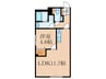 SOLASIA　residence　高円寺Ⅱ 1LDKの間取り