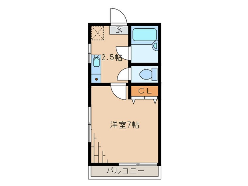 間取図 ハイム千石（２号棟）