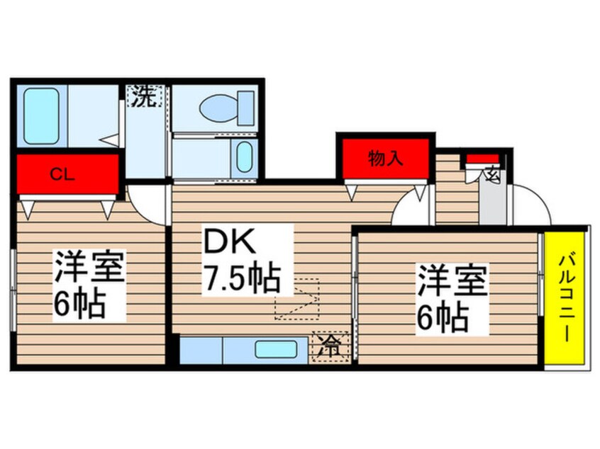 間取図 ハイツゆう