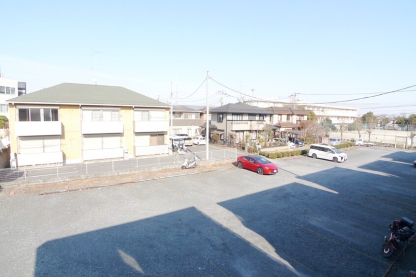 室内からの展望 ハイツMⅡ