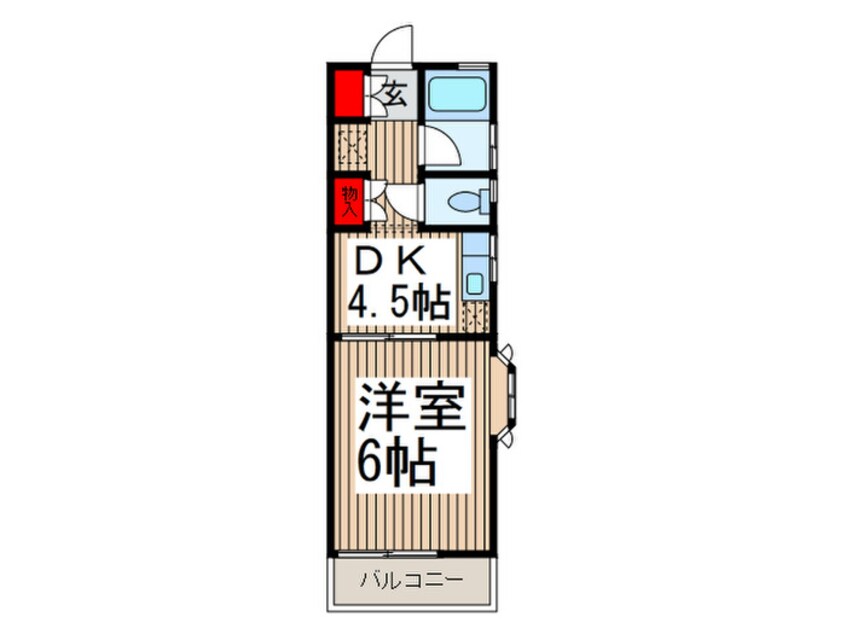 間取図 サンジュエリー所沢