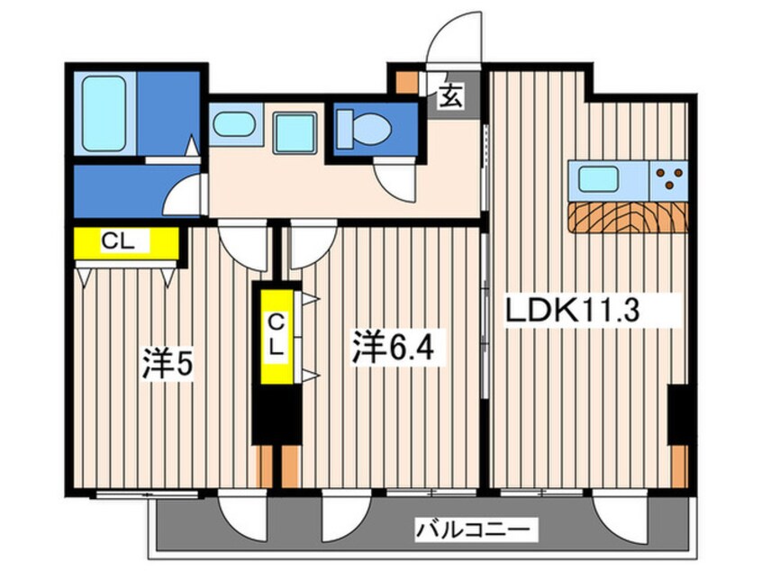 間取図 翠峯五番館