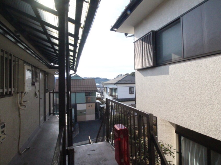 室内からの展望 ハイム丘