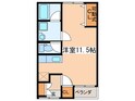 コーポさかえⅡの間取図