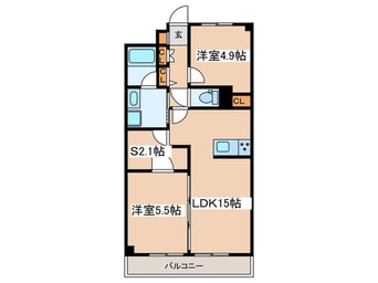 間取図 ルモントワール青葉