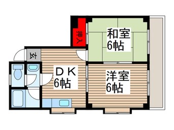 間取図 メゾンド昴