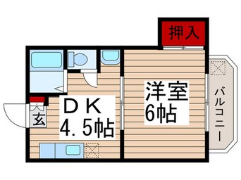 間取図 ＹＡＭＡＺＡＫＩ－３