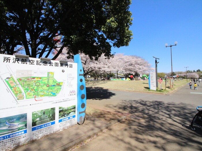 所沢航空記念公園(公園)まで630m ＹＡＭＡＺＡＫＩ－３