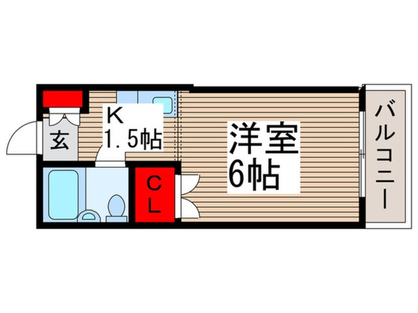 間取図 リスタ所沢