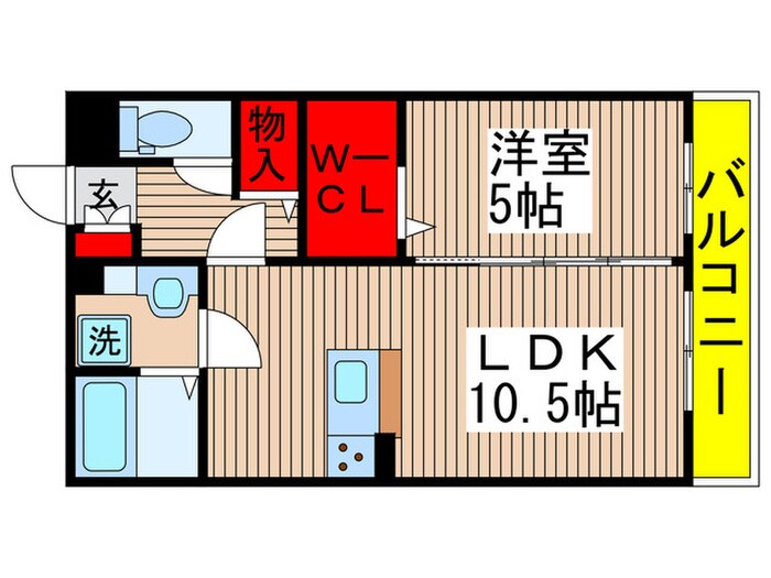 間取り図 サイドリバーＭ