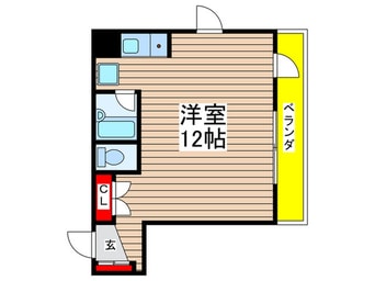 間取図 稲毛Ｋビル