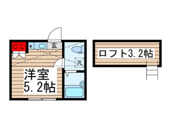 間取図 アクア柴又駅前