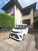 駐車場 松韻別荘