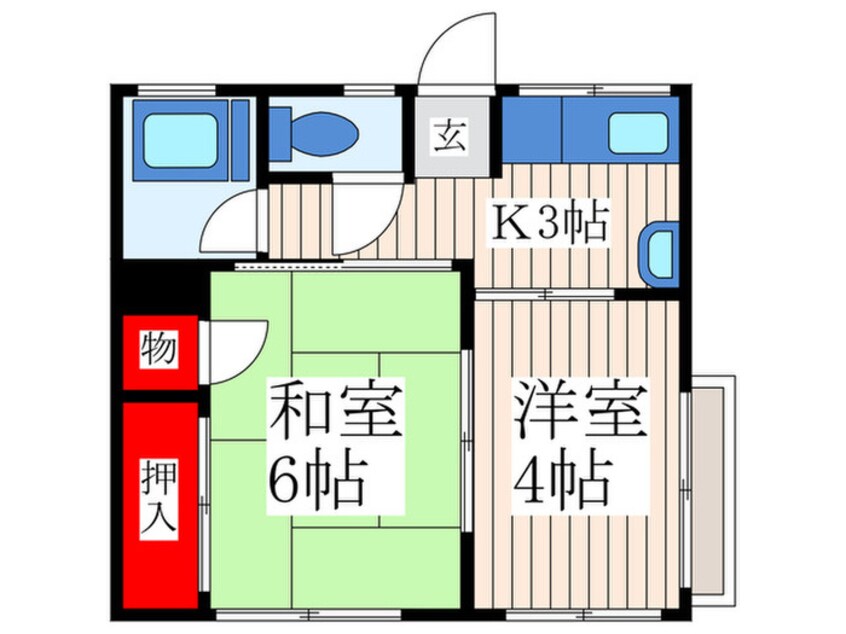 間取図 シティハイム