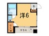 ビレッジＯＭＵＲＯ 1Rの間取り