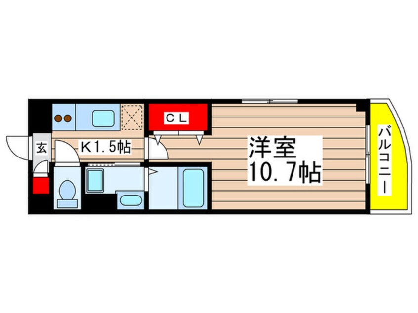 間取図 Ｌａ　ｖｅｒｇｅ