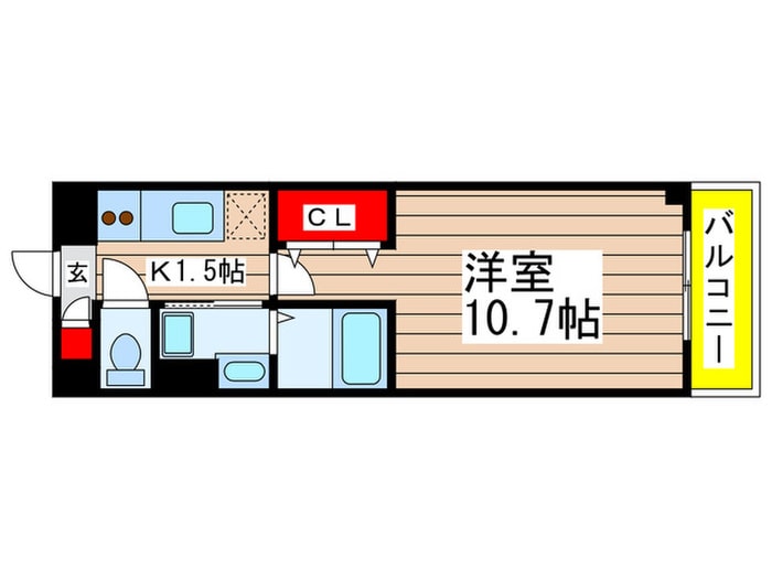 間取り図 Ｌａ　ｖｅｒｇｅ