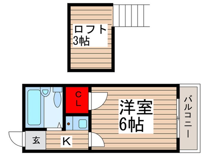 間取り図 ベルツリー八柱
