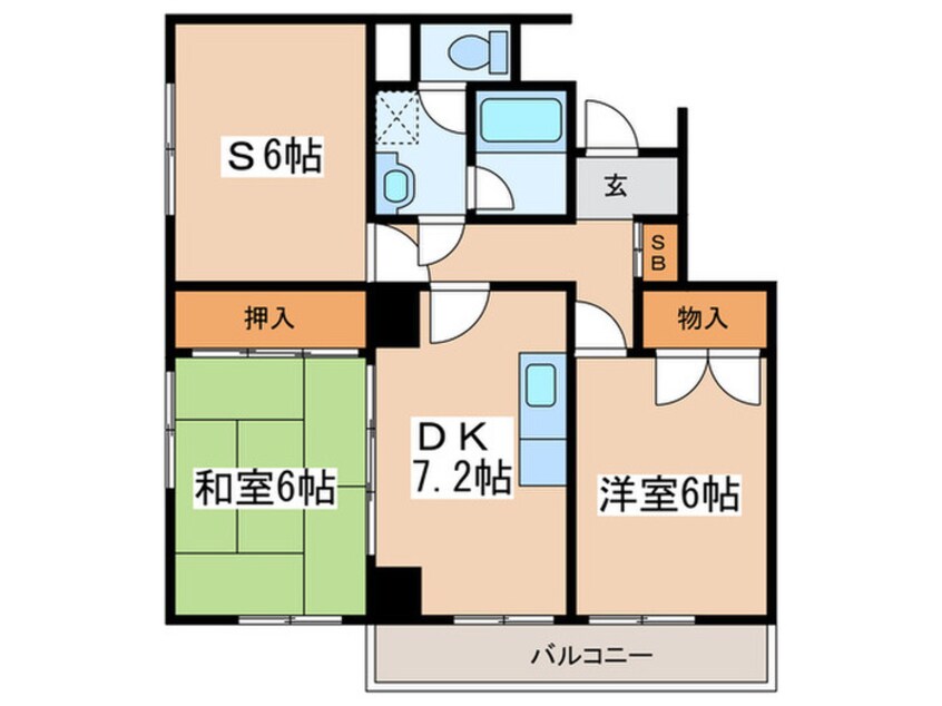 間取図 旭町武井ビル