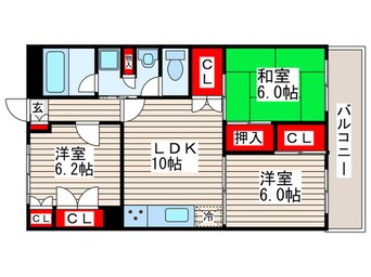 間取図 フジマンション第２