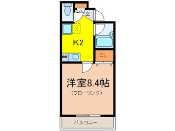 間取図 オ－ク・スクエア八幡山