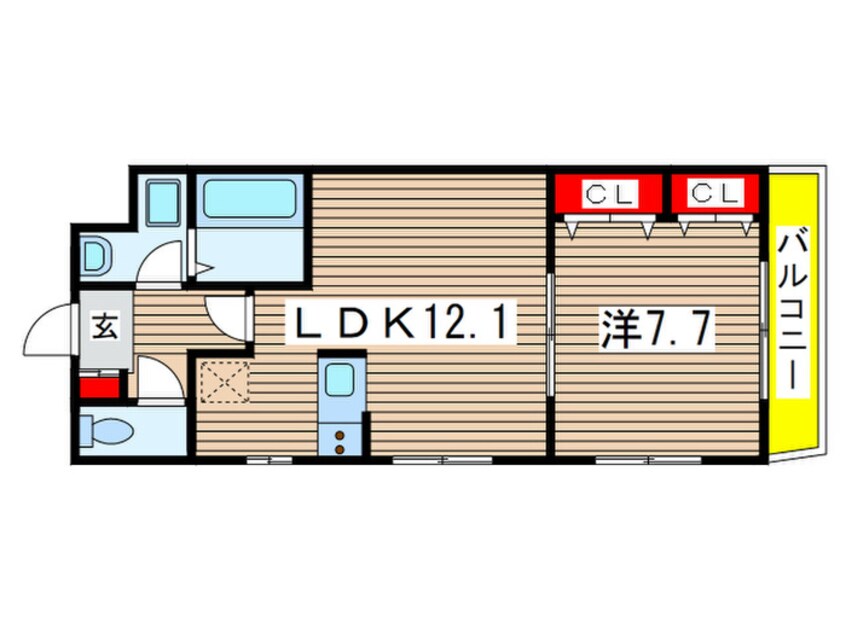 間取図 ｃｈａｍｐｌａiｎ