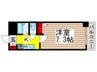 プライムアーバン行徳Ⅰ 1Kの間取り