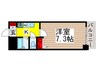 プライムアーバン行徳Ⅰ 1Kの間取り
