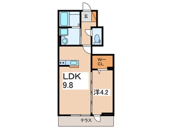 間取図 仮)新磯野3丁目賃貸住宅新築