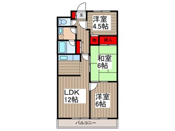 間取図 Ｍ・Ｒ・Ａグランドール