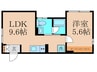 エピ三軒茶屋 1LDKの間取り